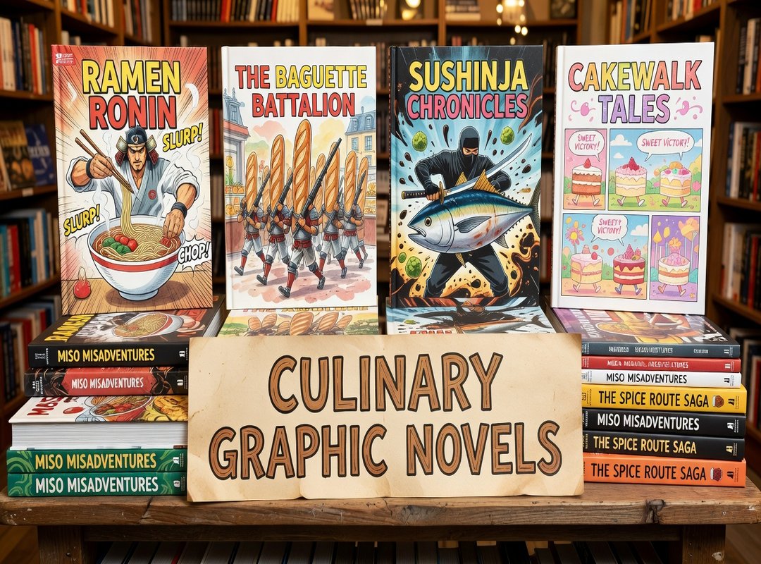 Your Reading Menu: Three Essential Culinary Graphic Novels